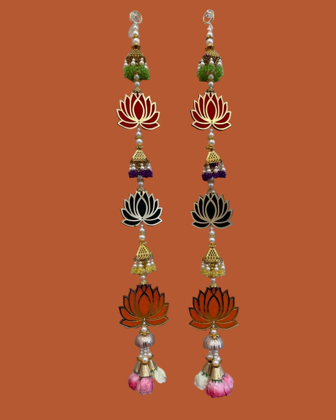 Lotus Themed Hanging Toran / Wall Decor