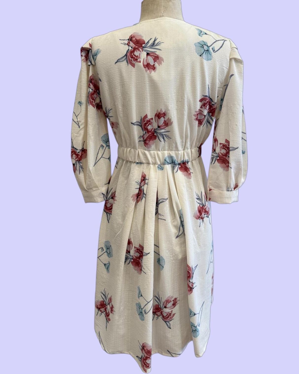 Floral Textured Lounge Dress