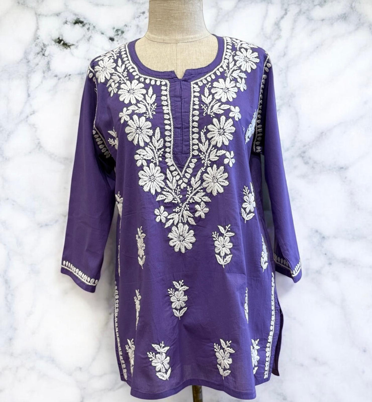 Short 100% Cotton Kurti (Top)