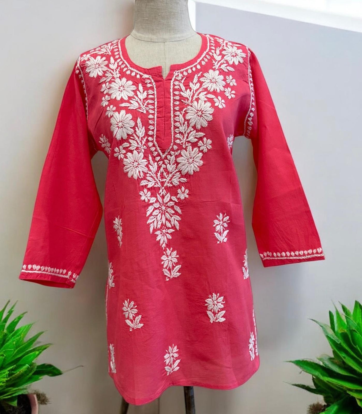 Short 100% Cotton Kurti (Top)