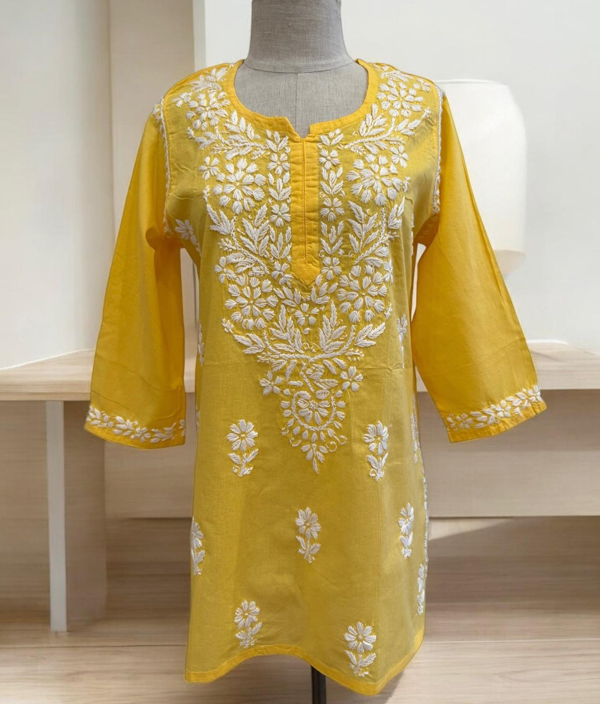 Short 100% Cotton Kurti (Top)