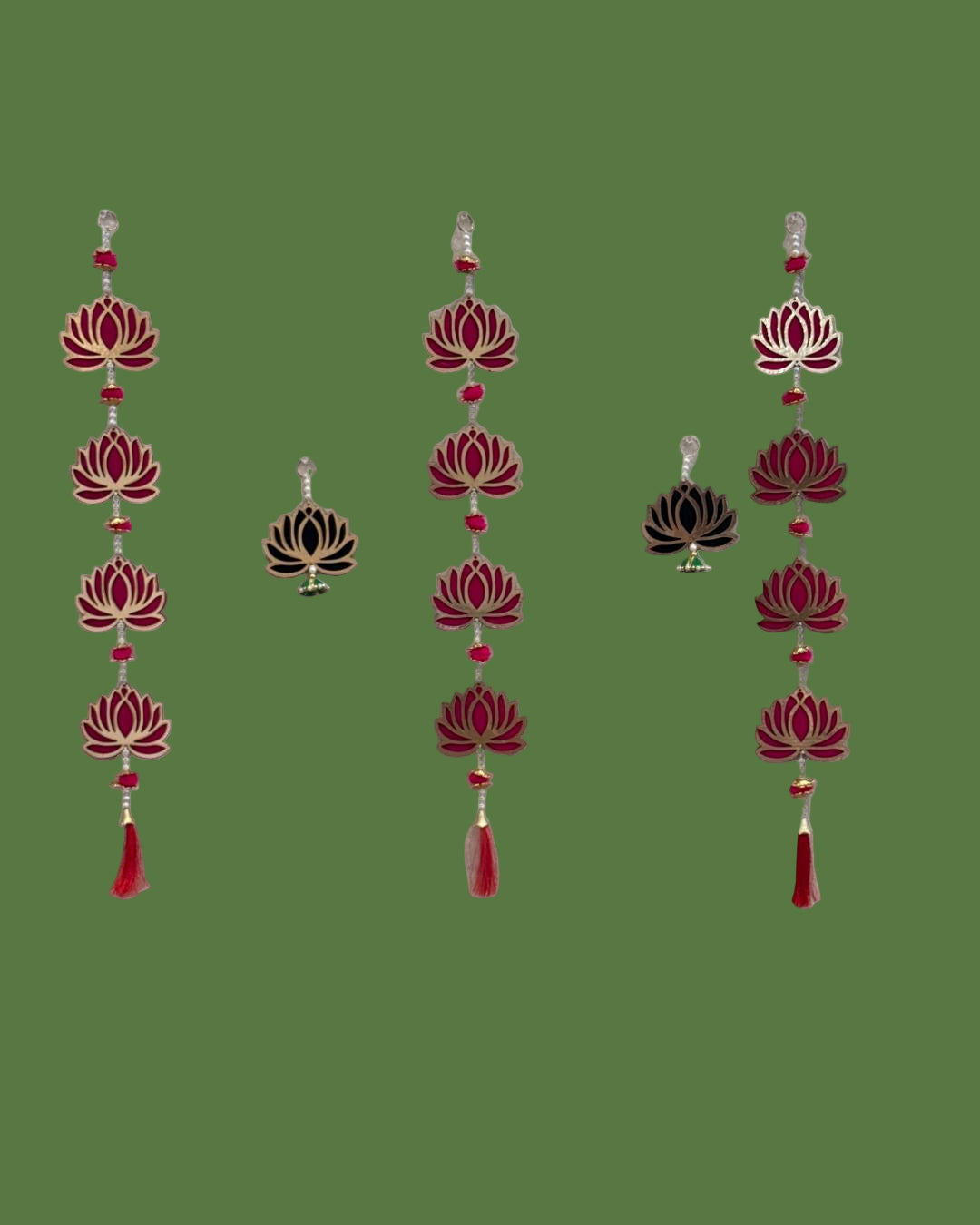 Lotus Wall Hanging Toran – Single Piece