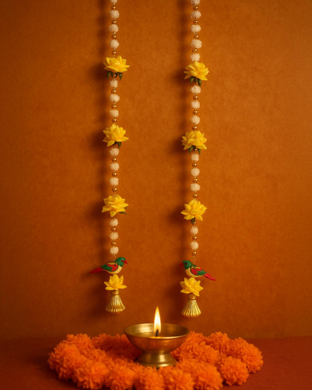 Handmade Decorative Hanging Toran / Garland (Pair)