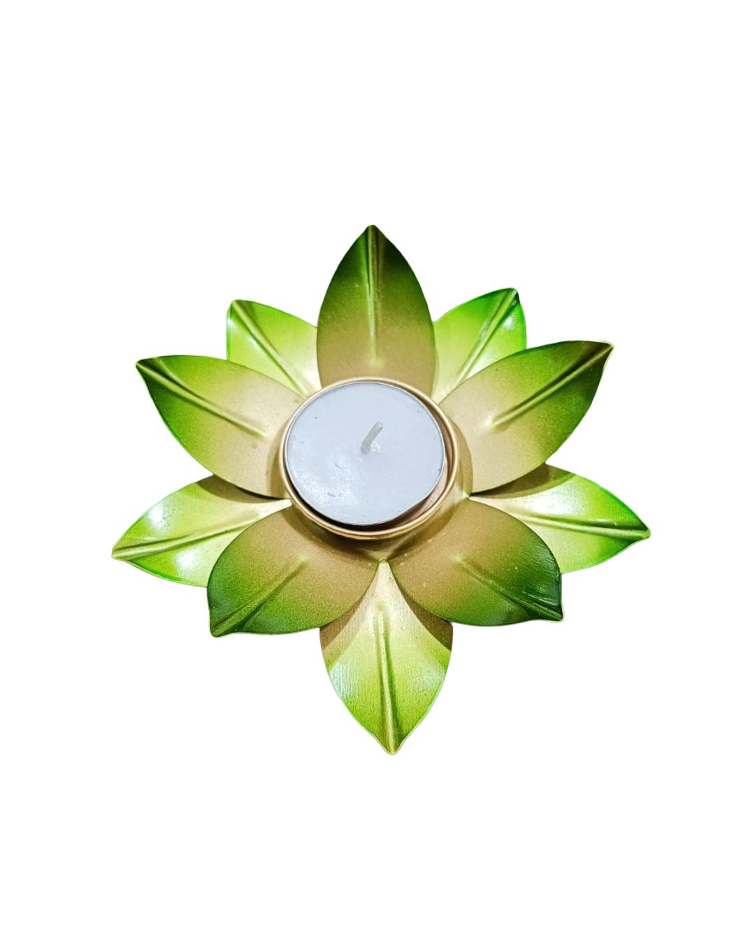 Lotus Tealight Candle Holder-Sets of Four