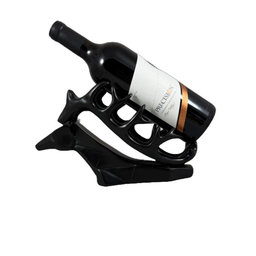 Geometric Deer Wine Bottle Holder