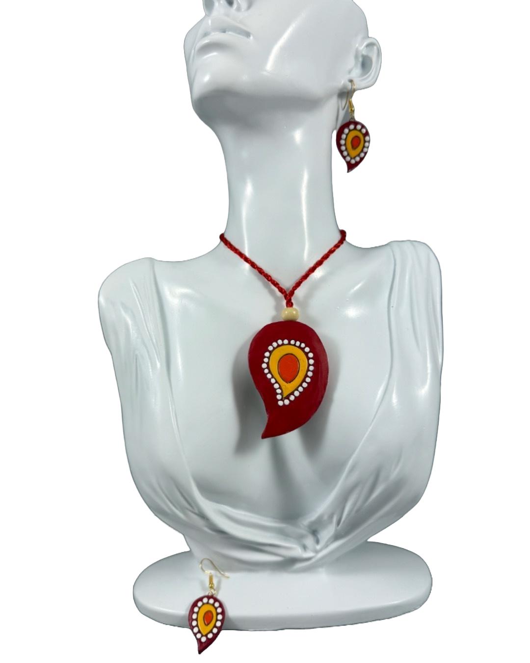 Handcrafted Terracotta Jewelry Set