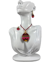 Exquisite Handcrafted Terracotta Jewelry Set