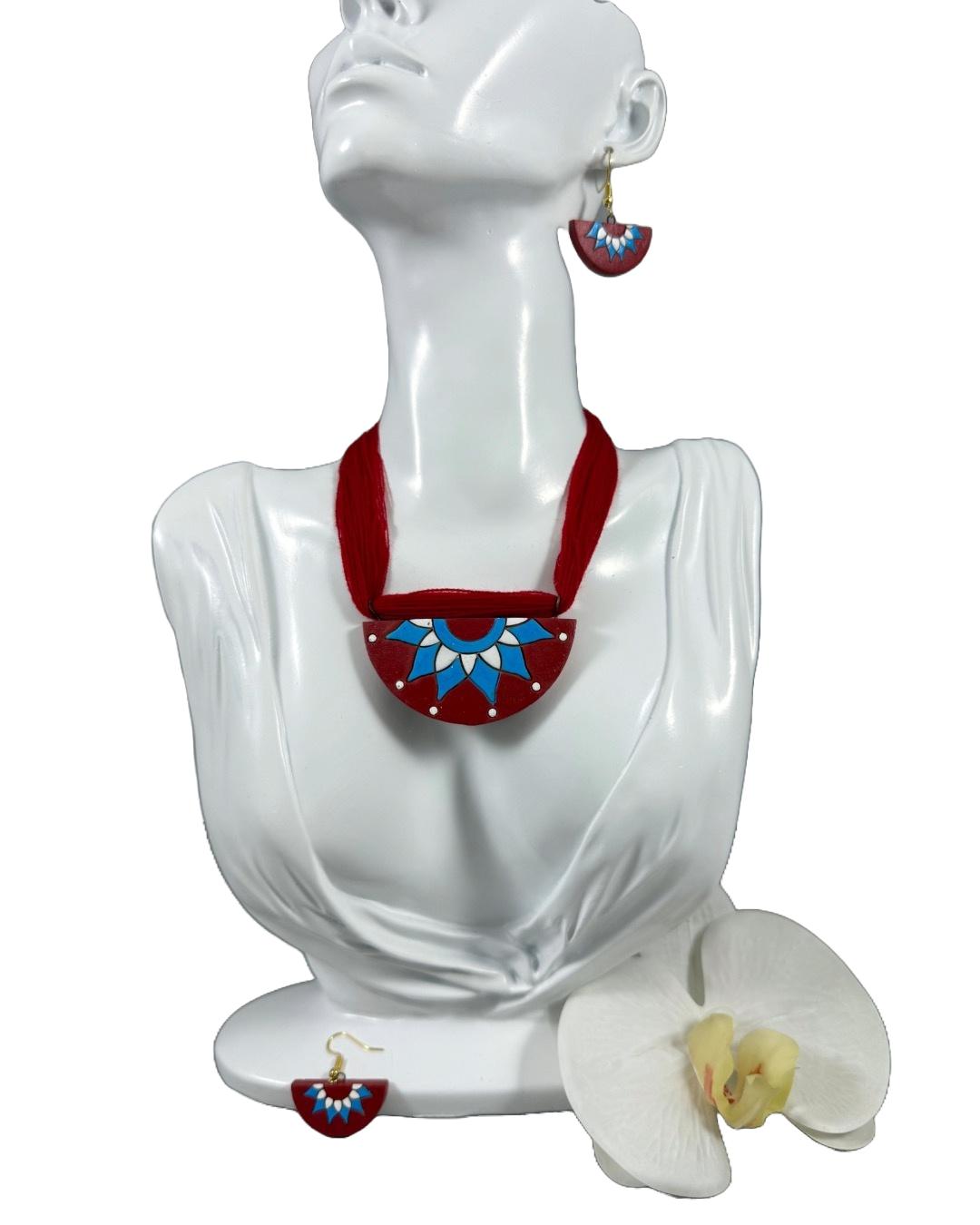 Handcrafted Terracotta Jewelry Set