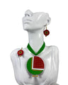 Exquisite Handcrafted Terracotta Jewelry Set