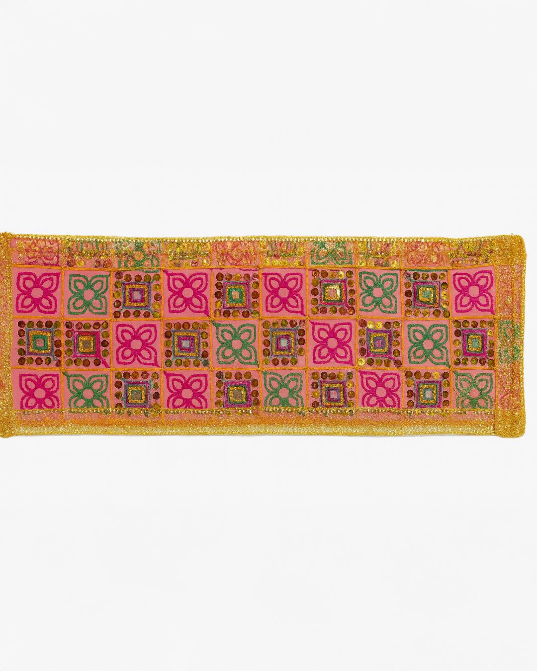 Traditional Embroidered Chunni / Dupatta for Mata Ji Idol & Home Decor