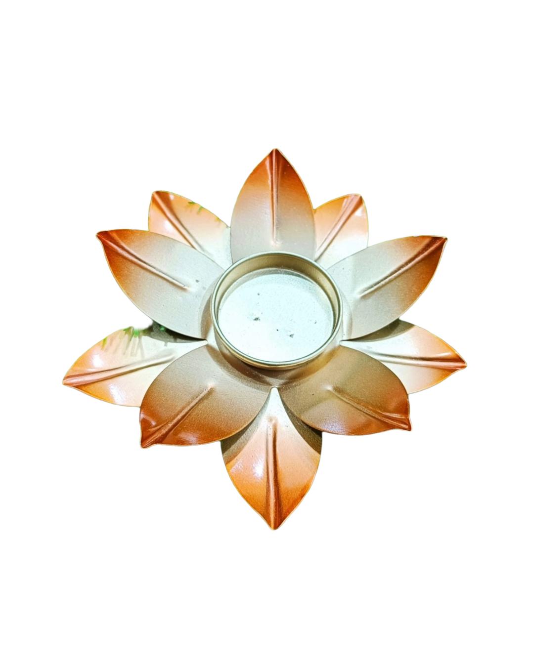 Lotus Tealight Candle Holder-Sets of Four