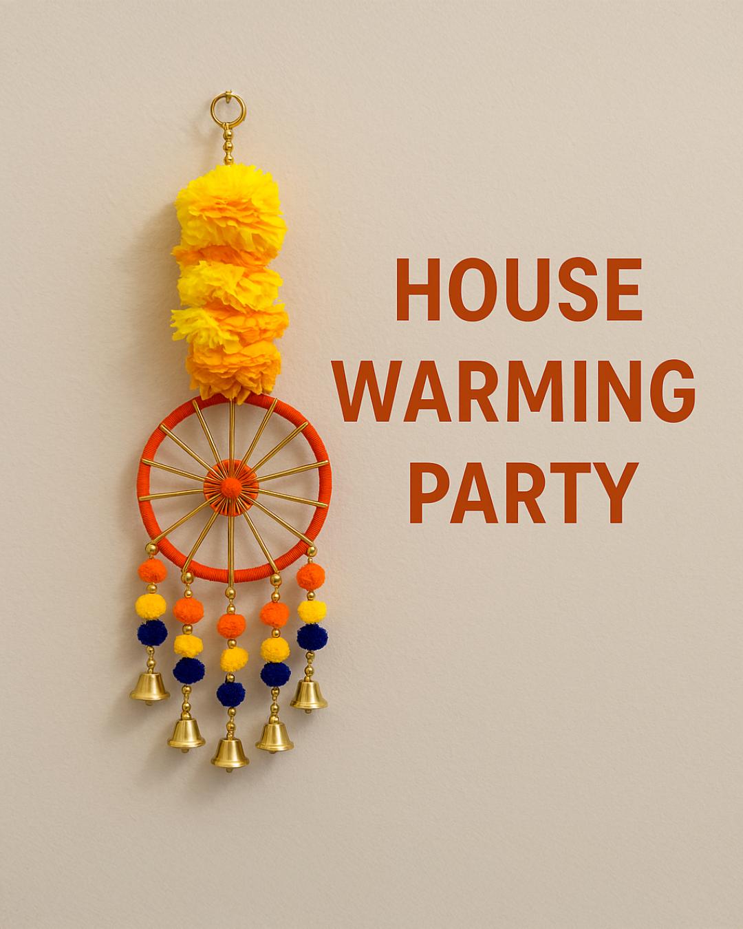 “Handcrafted Festival Wall Charm"