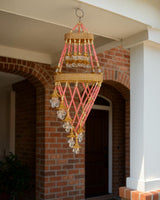 Handcrafted Crystal & Pearl Beaded Decorative Hanging