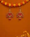 Lotus Wall Hanging with Pearls and Tassel