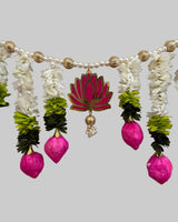 Handcrafted Lotus Toran