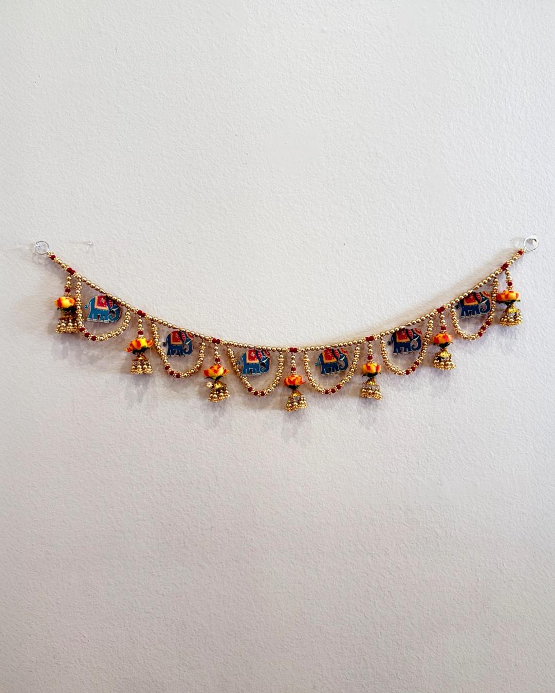 Handcrafted Beaded Toran Door/Wall Hanging